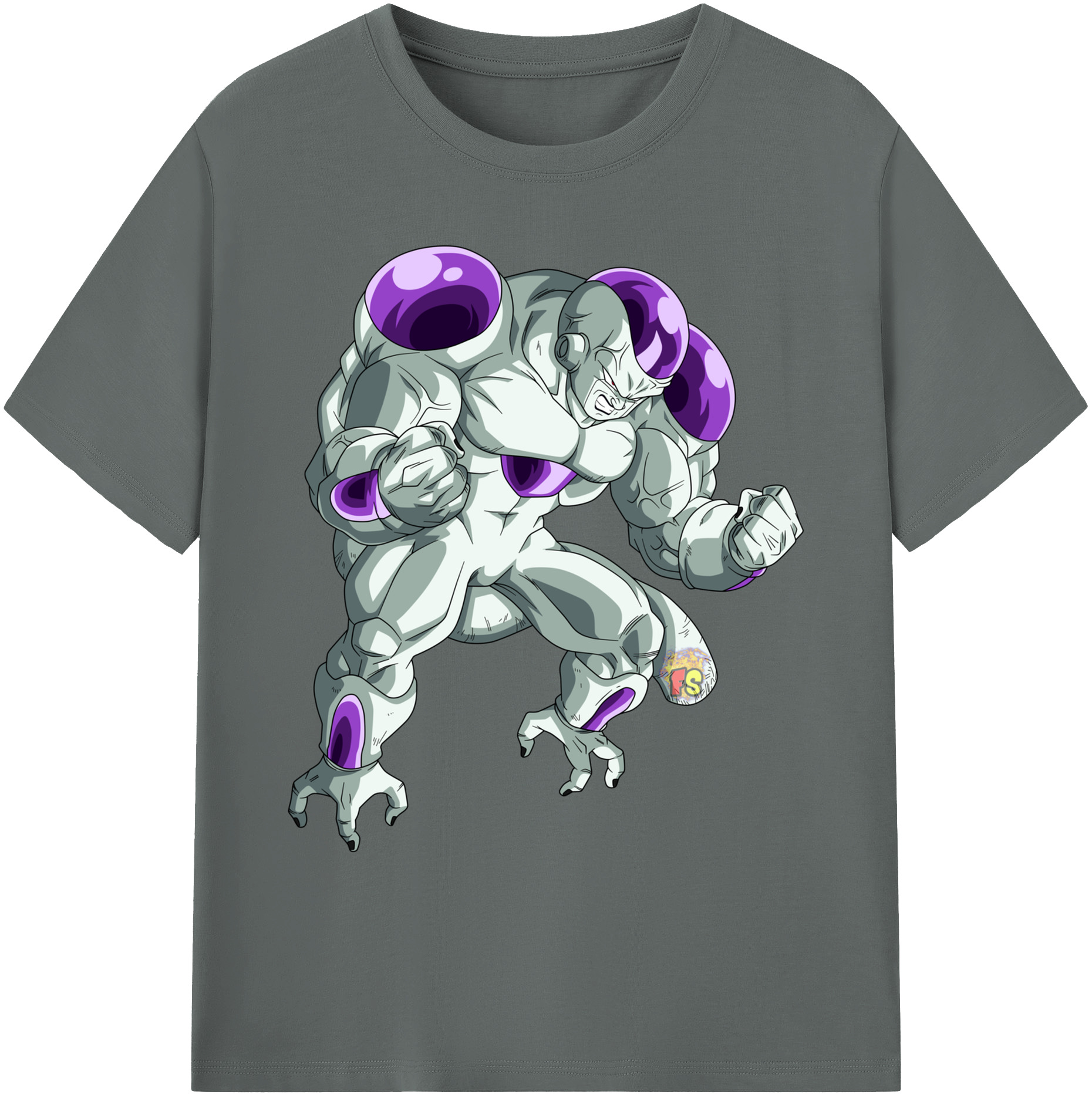 （画像用） ドラゴンボール フリーザ DRAGON BALL Frieza 綿100％ メンズ半袖Tシャツ｜肌触りやわらか＆通気性